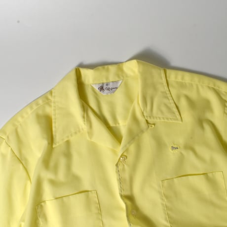 USED 70’S "MR.CALIFORNIA" OPEN COLLAR SHIRT