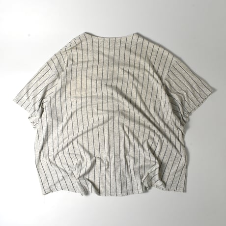 USED 90'S "NEW YORK YANKEES" STRIPE BASEBALL SHIRT