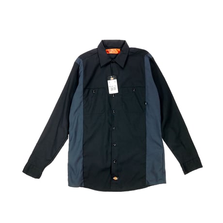 "DICKIES" TWO TONE L/S WORK SHIRT