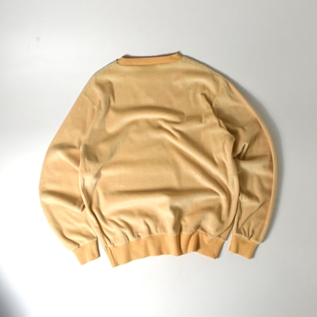 USED 80'S "SPORTSWEAR" PILE CREW NECK SWEAT