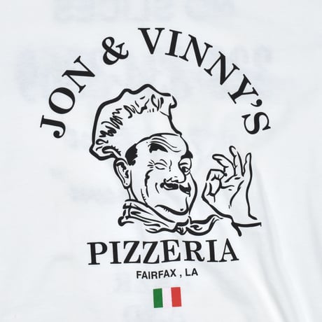 USED "JON&VINNY'S PIZZERIA" T-shirt