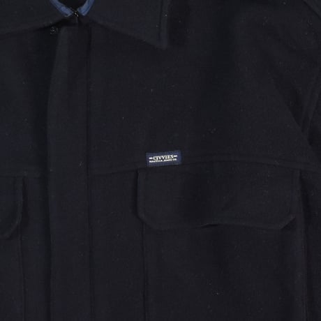 USED "NAUTICA" ZIP UP WOOL SHIRT JACKET