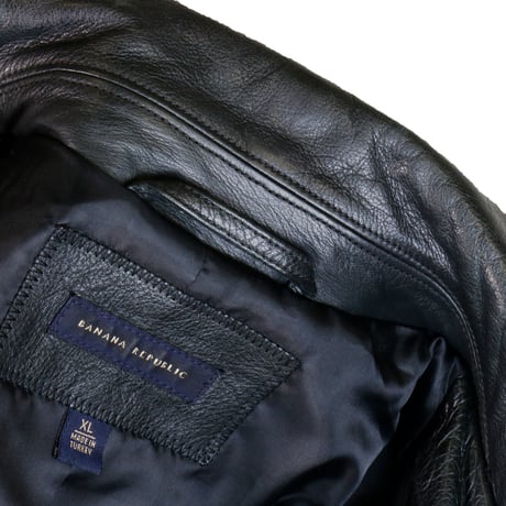 USED "BANANA REPUBLIC" LEATHER JACKET