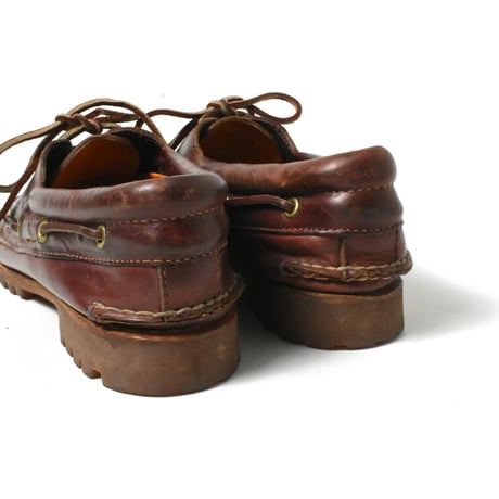 USED "TIMBERLAND" 3 EYE BOAT SHOES