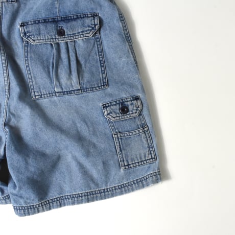 USED "SADDLEBRED" DENIM BUSH SHORTS