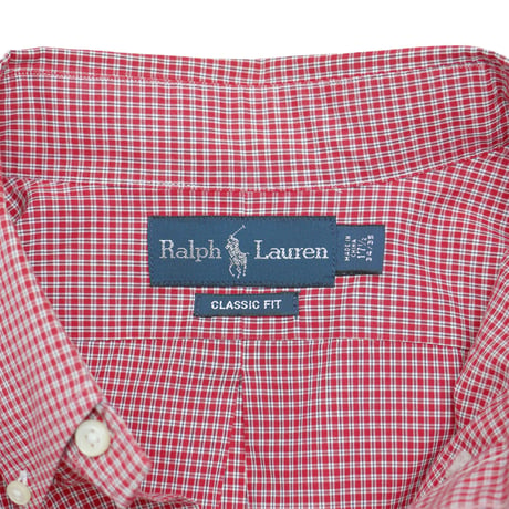 USED "POLO RALPH LAUREN" CHECK SHIRT