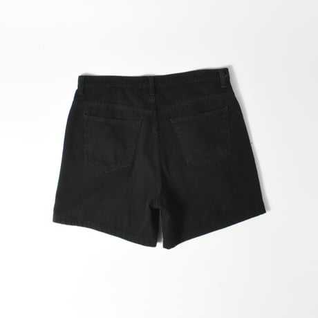 USED "HIGHLAND" BLACK DENIM SHORTS