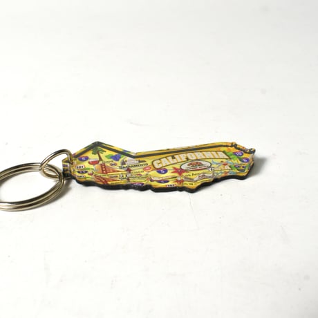 "CALIFORNIA" KEYCHAIN