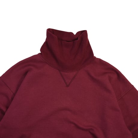 USED "CHAMPION AUTHENTIC ATHLETIC APPAREL" TURTLE NECK SWEAT