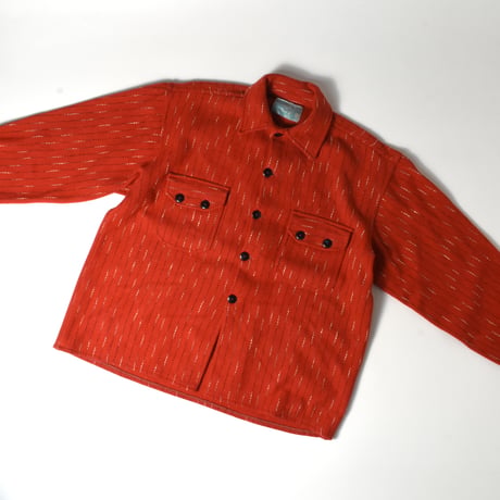 VINTAGE 50'S "WOLLMASTER by BUFFALO" HEAVY L/S SHIRT