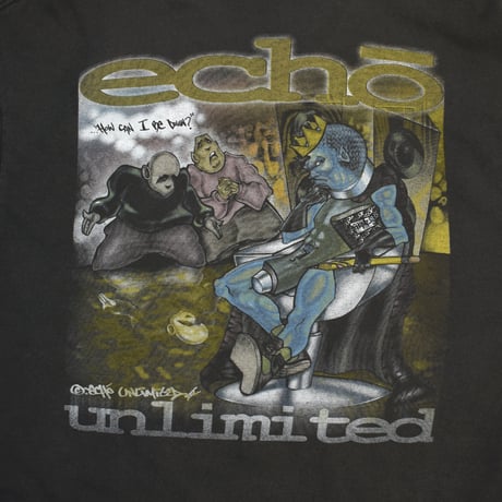 USED 90'S "ECHO UNLIMITED" T-shirt