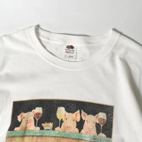 USED "SWINE TASTING" T-shirt