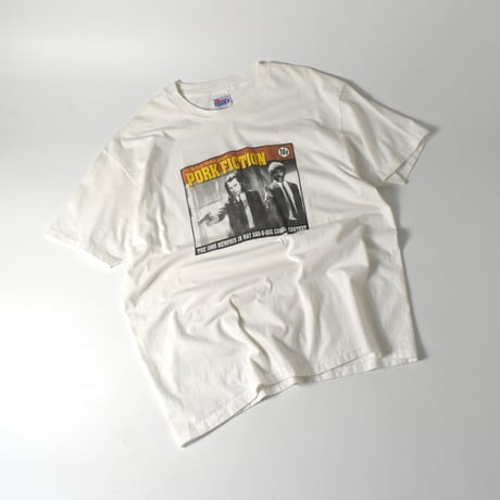 USED 90’S "PORK FICTION" T-shirt