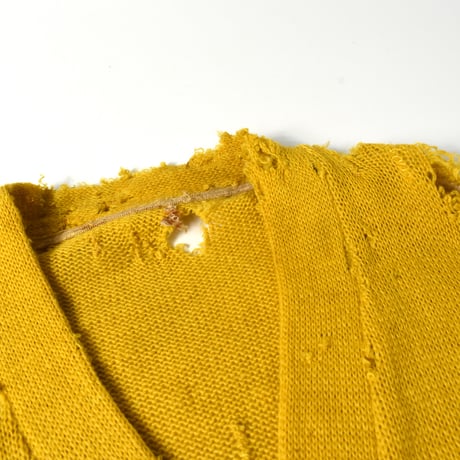 VINTAGE UNKNOWN WORN-OUT CARDIGAN