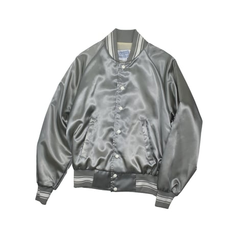 DEADSTOCK 80'S "SHURE" NYLON VARSITY JACKET