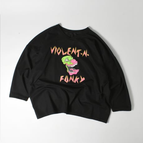 USED 80-90'S "VIOLENT -N- FUNKY" HOCKEY SHIRT