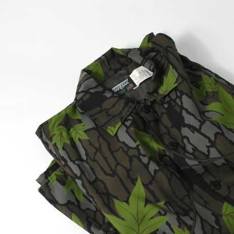 DEADSTOCK 80'S "SAFTBAK" REAL TREE CAMO JACKET