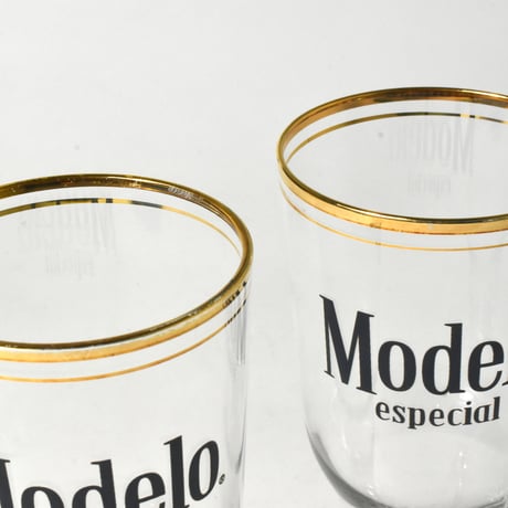 USED "MODERO ESPECIAL" BEER GLASS