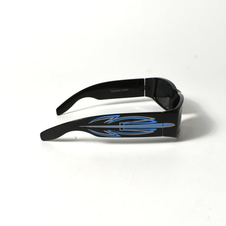"HAND PAINTED PINSTRIPE SUNGLASSES"