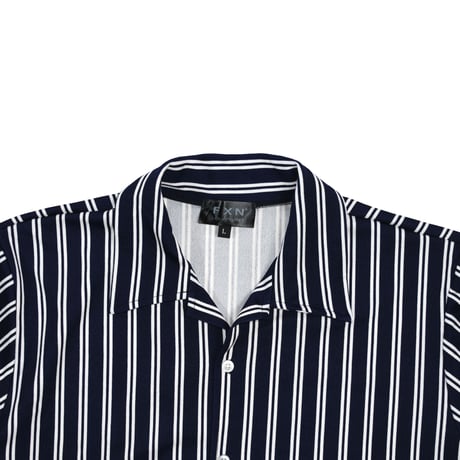 "FXN / LOS ANGELES" STRIPE SHIRT