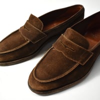 USED "CROCKETT & JONES" SUEDE LOAFER