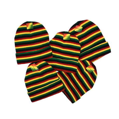 "RASTA WORLD" ACRYLIC BEANIE