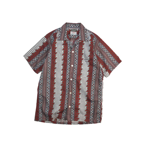 USED "CISCO CASUAL" PLAID S/S SHIRT