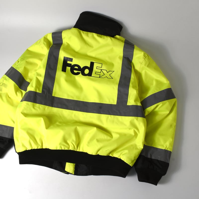FedEx ワークジャケット　ヴィンテージ L アメリカ製 FedEx ワークジャケット ヴィンテージ L アメリカ製 - メルカリ