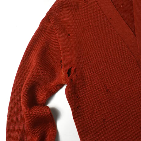 VINTAGE UNKNOWN WORN-OUT CARDIGAN