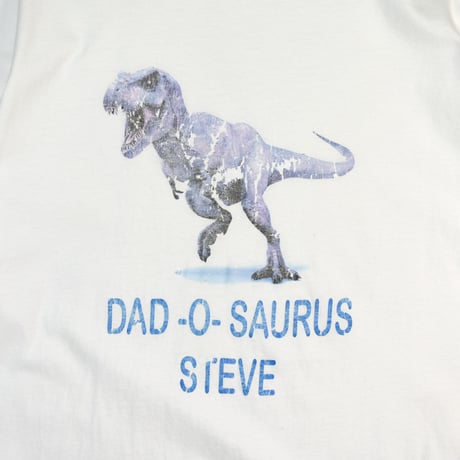 USED "DAD-O-SAURUS STEVE" T-shirt