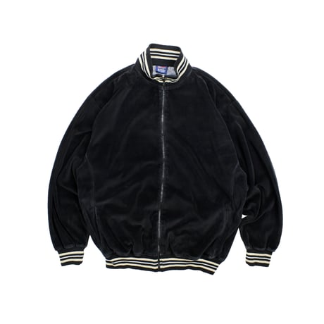 USED "GREAT POINT" VELOR TRACK JACKET