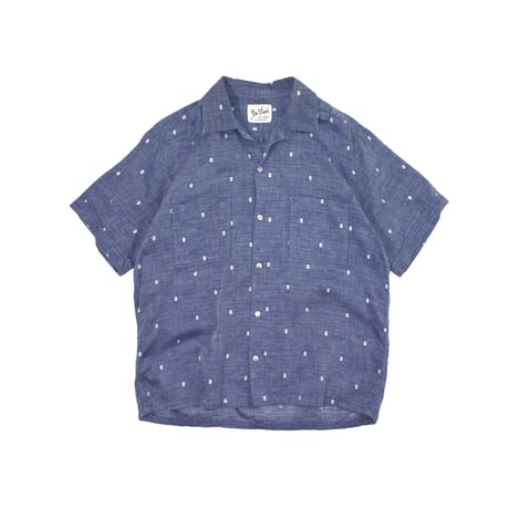 VINTAGE 50-60'S "DA VINCI" PLAID S/S SHIRT