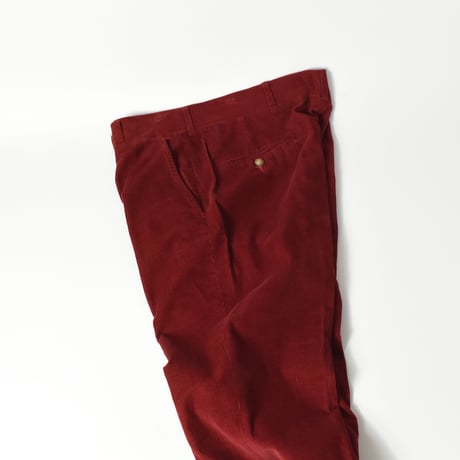 USED 70’S "SPICE BOX CORDUROY BY CORBIN / BILL WINN" CORDUROY PANTS