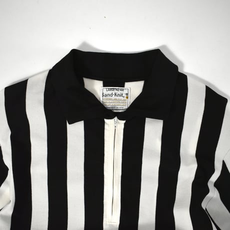 USED 70'S "SAND-KNIT" REFEREE SHIRT
