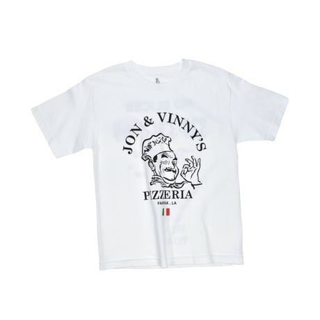 USED "JON&VINNY'S PIZZERIA" T-shirt