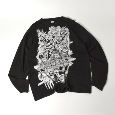 USED "TEBALDI PLUS" L/S T-shirt