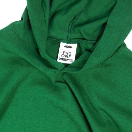 COTTON HOODED LONG SLEEVE T-shirt