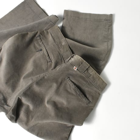 USED 70-80'S "DICKIES" CORDUROY WORK PANTS