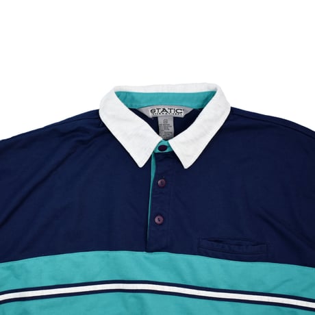 USED "STATIC INTERNATIONAL" POLO SHIRT