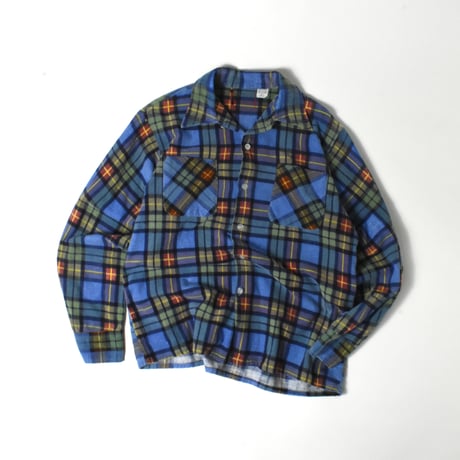 USED UNKNOWN FLANNEL CHECK SHIRT