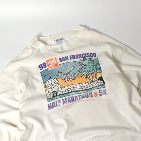 USED 90'S "SAN FRANCISCO HALF MARATHON & 5K" L/S T-shirt