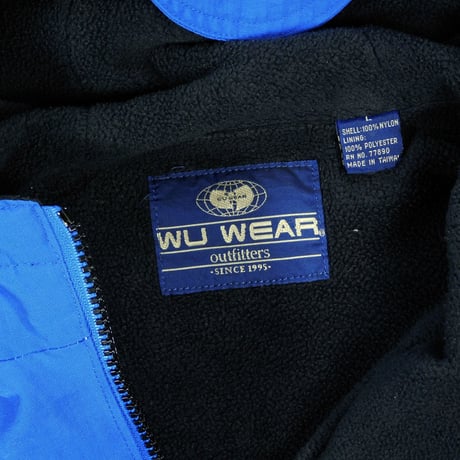 USED "WU WEAR" HALF ZIP FLEECE JACKET