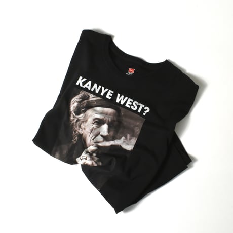 USED "KANYE WEST？" T-shirt