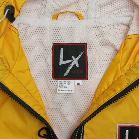 USED "LX EXTREME" NYLON PULLOVER JACKET