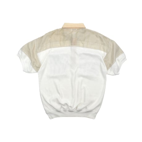 USED 80'S "ALEXXUS EXCLUSIVE" MESH POLO SHIRT