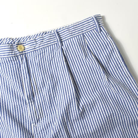 USED "NAUTICA" SEERSUCKER 2-TUCK SHORTS