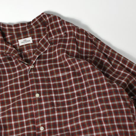 VINTAGE 60'S "VAN HEUSEN" OPEN COLLAR SHIRT