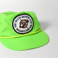 USED 90’S "FIVE VALLEY ARCHERY CLUB" CAP