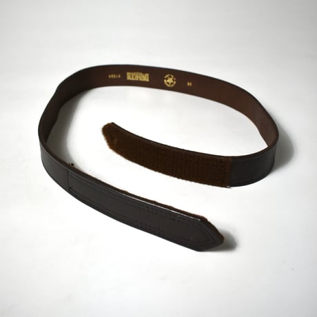 USED "DULUTH TRADING" VELCRO LEATHER BALT