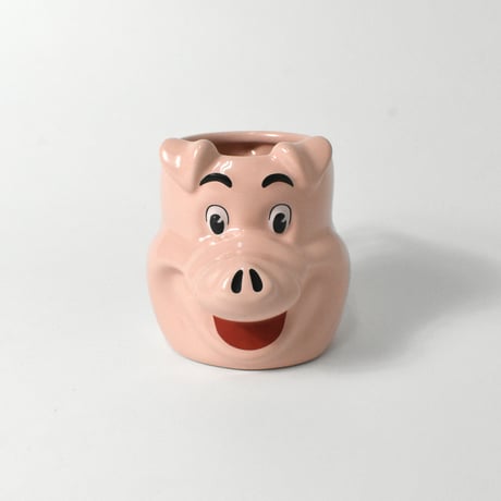 USED "HOT DOGS" PIG HEAD MUG